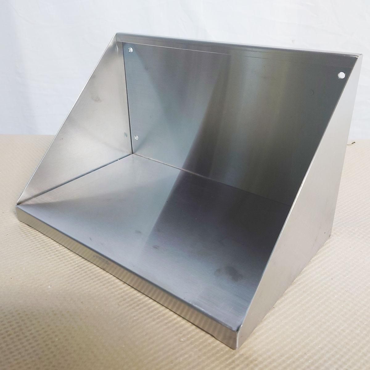 吊り棚 三角吊り棚 中古 業務用 ステンレス 800×300×250mm 厨房