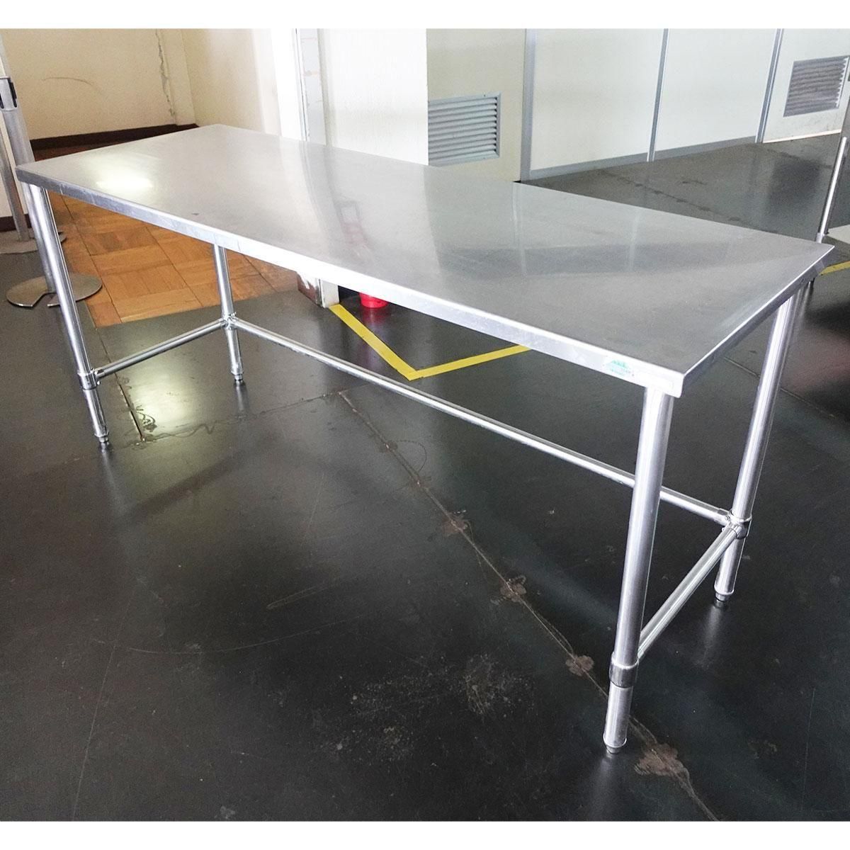 【中古】厨房用作業台小　スチール製　スキマ用　小型　店舗用品　業務用品　飲食店 中古】厨房用作業台小 スチール製 スキマ用 小型 店舗用品 業務