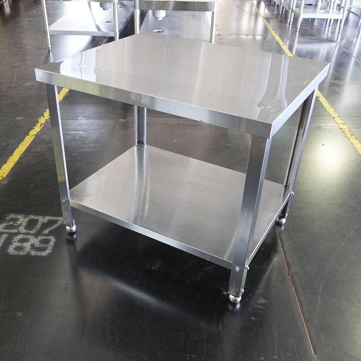 業務用　ガス台　ステンレスガスコンロ台 ステンレス コンロ台 業務用 調理台 400×600×650 板厚1.2mmモデル
