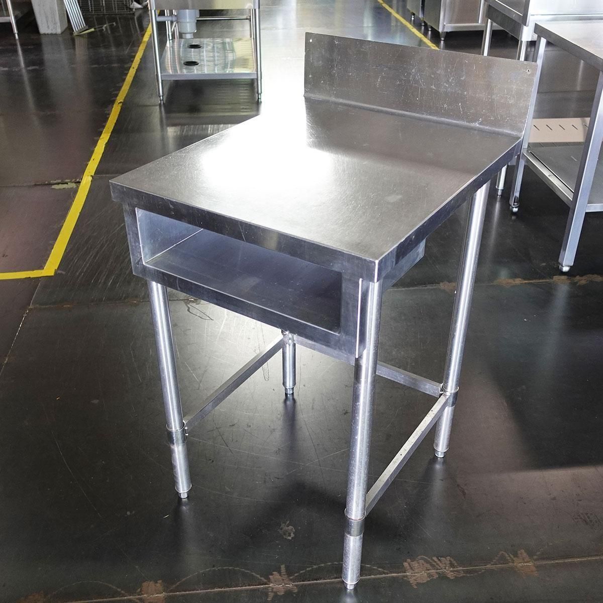 ステンレス 作業台 調理台 W550×D650×H850 業務用 厨房 中古★77094