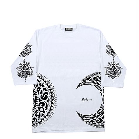 ZEPHYREN 7/S TEE -MOONWHITE