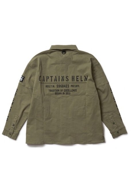 CAPTAINS HELM MIL OUTDOOR SHIRT JKT （OD） - 東海地方 三重県津市