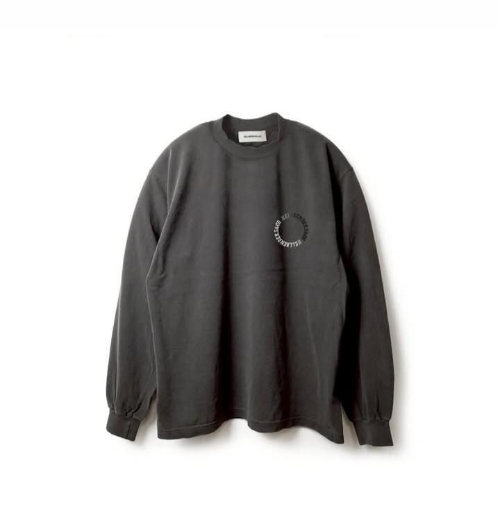 注（クレジット払い不可）HELL BENDERS, Circle logo L/S TEE（V
