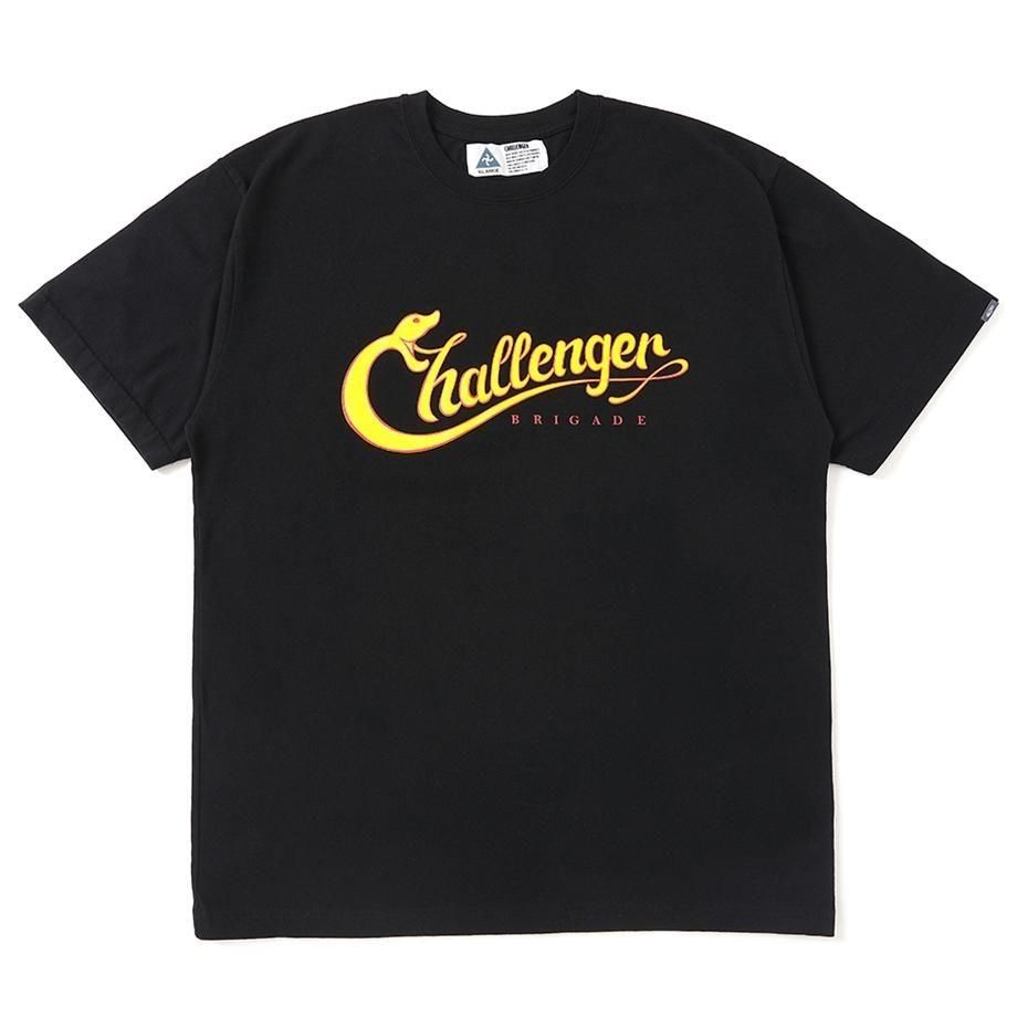 CHALLENGER　チャレンジャー　SNAKE TEE　BLACK CHALLENGER チャレンジャー 通販 SNAKE DRAGON TEE