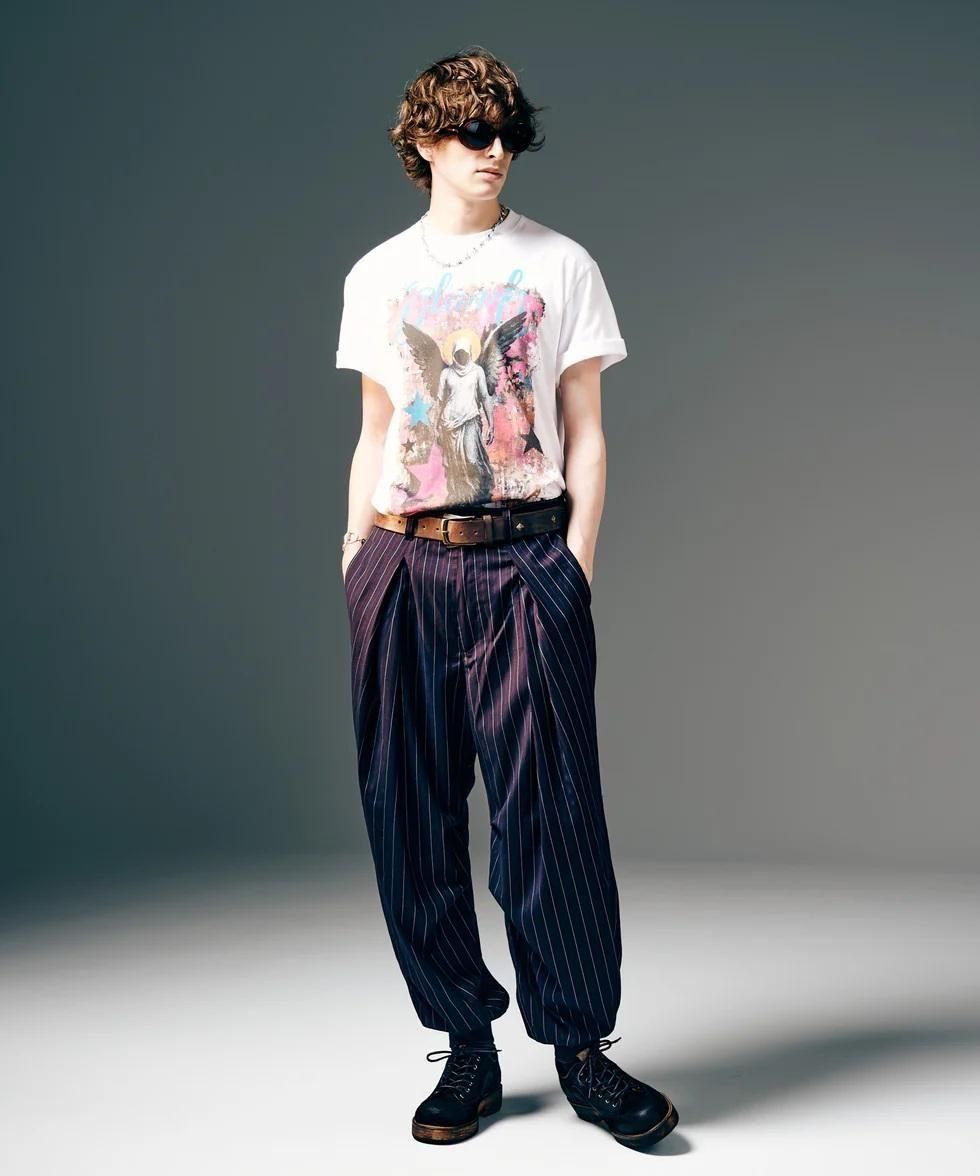 glamb Tuck in Tuck Pants / グラム タックインタックパンツ（WINE