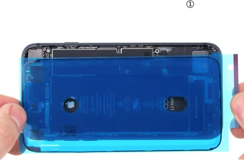 独創的 iPhoneX 防水 テープ シール シート グルー ガラス フロントパネル 液晶 画面 自分で 10 初期不良誤発注含む返品交換一切不可 水- X
