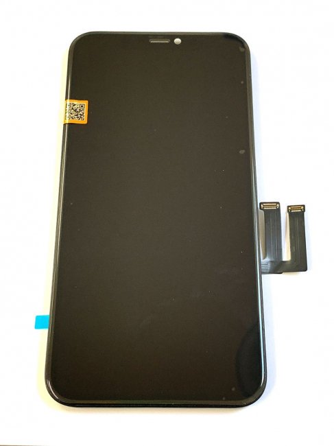 iPhone11 液晶 フロントパネル incell LCD コピー A級 鉄板付「屏A-11」 iPhone 液晶 パネル バッテリー 部品  販売 株式会社KKS