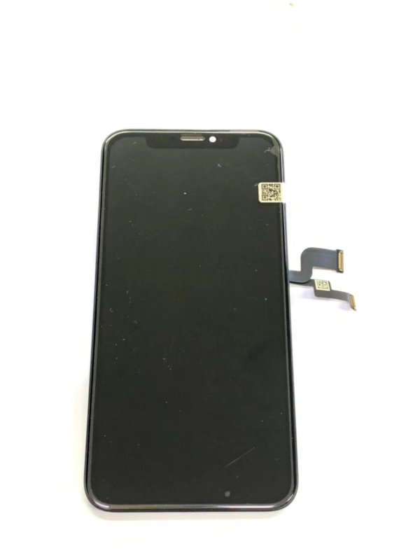 iPhoneXS 有機EL 液晶 フロント パネル OLED Hard コピー /「□有硬-XS