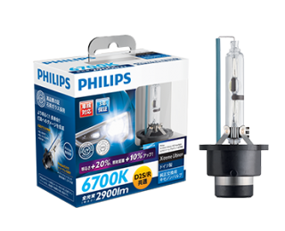 PHILIPS  HIDѸ򴹥Х֡X-treme Ultinon HID D2R 6700K 