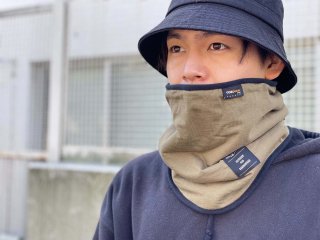 5050WORKSHOP コンパクト 持ち運び便利  NECK WARMER ネックウォーマー Packable Neck Warmer ネックウォーマー