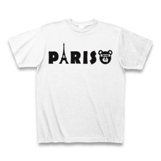 MR.HUGE WORLD TOUR PARIS BEAR  （ワールド　ツアー　ベア　パリ　プリント） Tシャツ　ホワイト