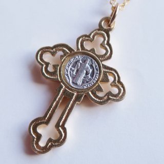 HUGEACCESSORY  ITALIAN CROSS PENDANT ɡ(ꥢ󡡥ڥȡC-TYPE