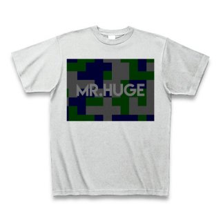 MR.HUGE DEGITAL CAMOFLAGE（デジタル　迷彩） PRINTED Tシャツ アッシュグレー