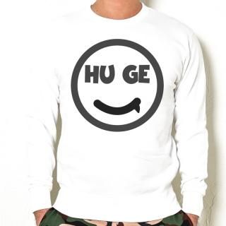 MR.HUGE SMILE HUGE LOGO SWEAT (ޥ롡ҥ塼ˡåȡۥ磻
