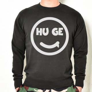 MR.HUGE SMILE HUGE LOGO SWEAT (ޥ롡ҥ塼ˡåȡ֥å