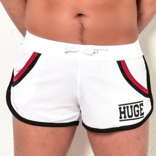 huge HUGE LOGO PIPING SIDE CUT  SHORT PANTSHUGE ѥԥ󥰡ɥåȡ硼ȥѥġ˥ۥ磻