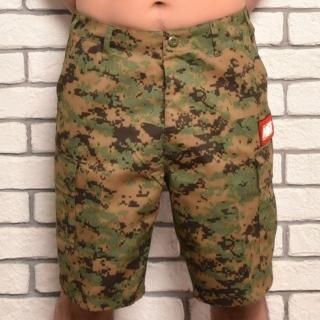 MR.HUGE 6POCKET CARGO SHORT PANTS(6ポケット　カーゴ　ショート　パンツ　）デジタルカモ　カーキ