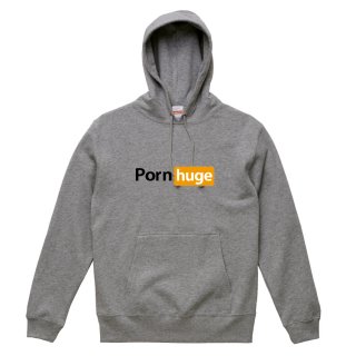 MR.HUGE Porn huge （ポルノヒュージ） PRINTED PARKA　グレー