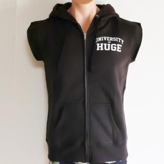 MR.HUGE LOGO CUT OFF  ZIP HARF SLEEVE SWEATʥåȥաåסϡա꡼֡åȡ˥֥å