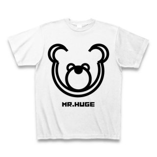 MR.HUGE DOUBLE LINE BEAR（ダブル　ライン　ベア）PRINTED Tシャツ　ブラックライン