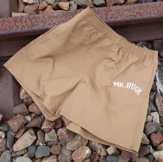 MR.HUGE ROGO NYLON SWIM&GYM BOXER SHORTS（ロゴ ナイロン スイム＆ジム ボクサー ショーツ）
