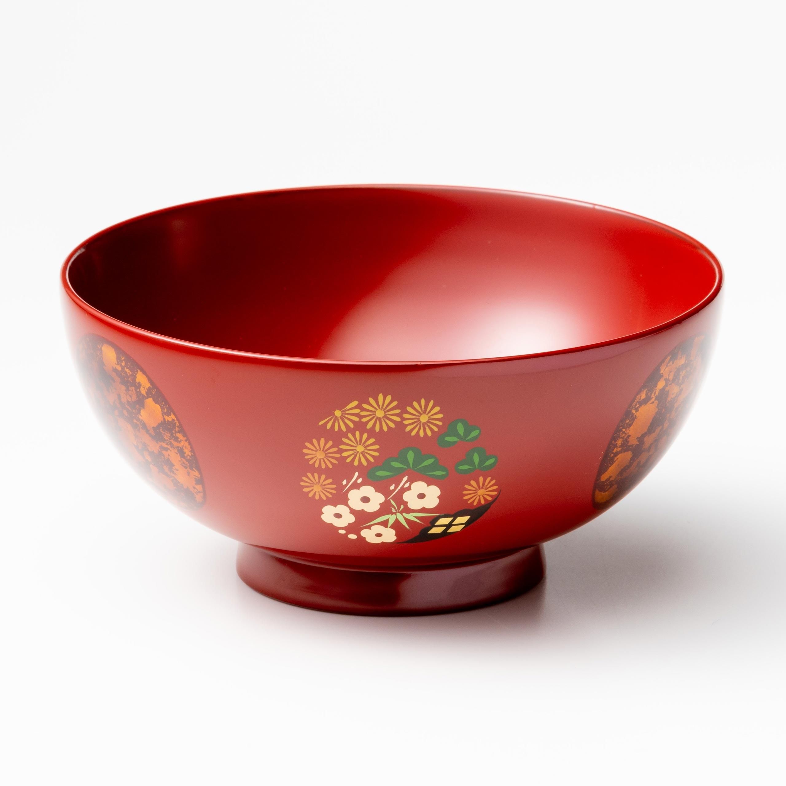 煮物椀 花丸 - 秀衡塗工房 丸三漆器 オンラインストア 煮物椀 花丸 - 秀衡塗工房 丸三漆器 オンラインストア