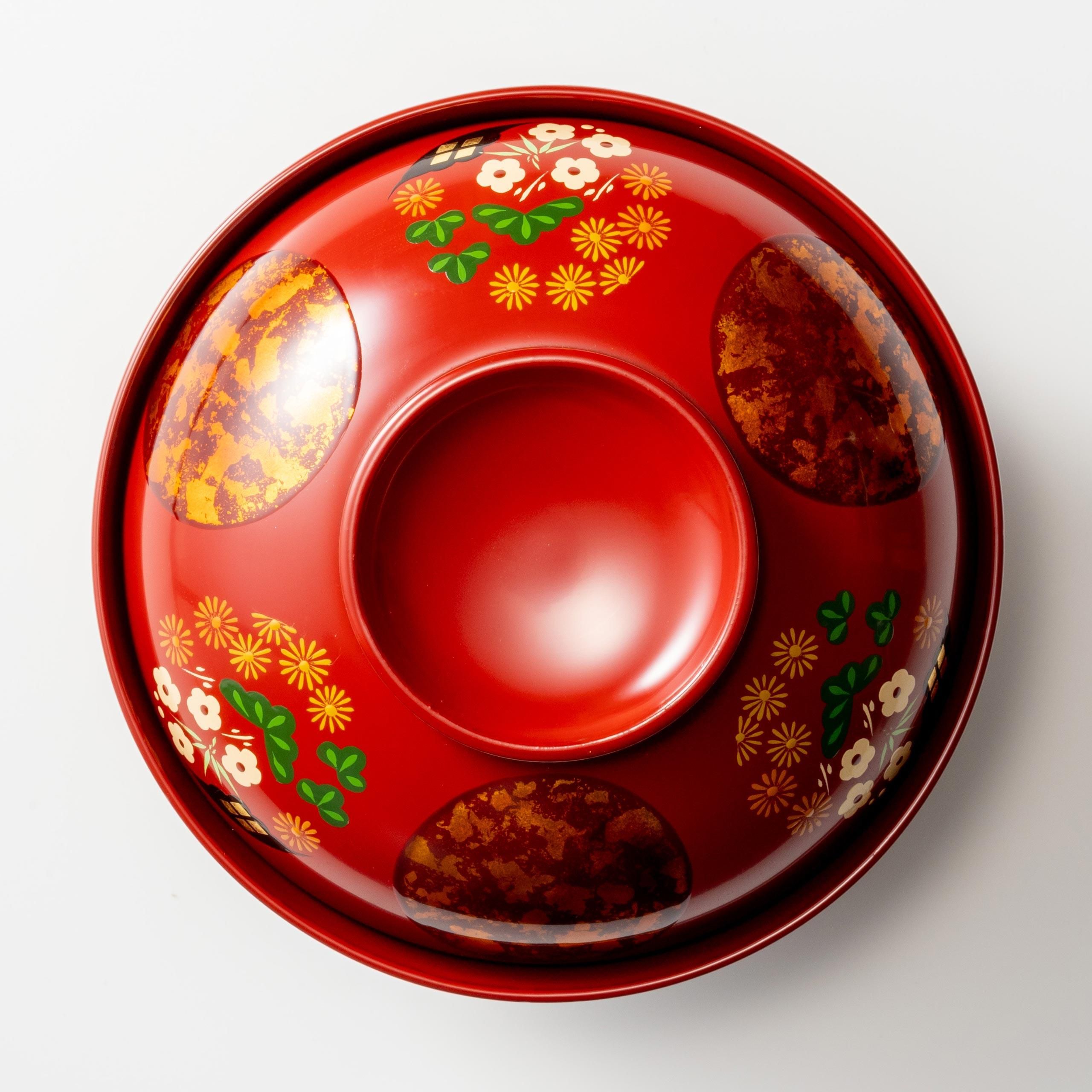 煮物椀 花丸 - 秀衡塗工房 丸三漆器 オンラインストア 煮物椀 花丸 - 秀衡塗工房 丸三漆器 オンラインストア