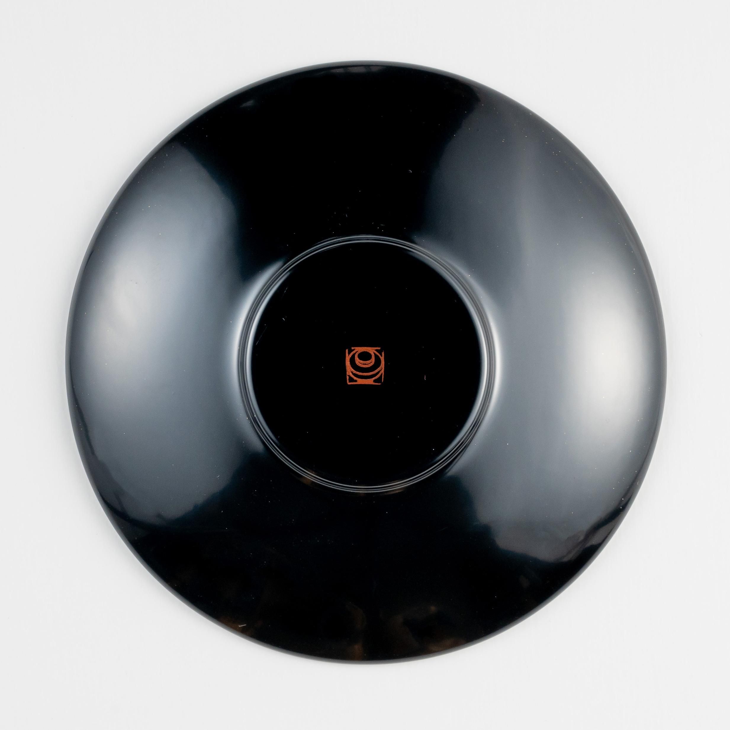 茶托 金雲 5枚セット - 秀衡塗工房 丸三漆器 オンラインストア