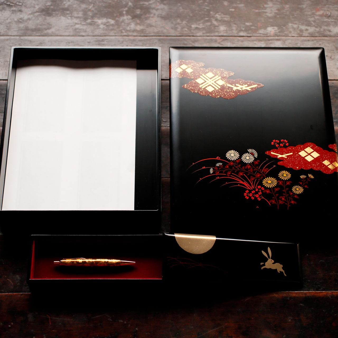 料紙箱 - 秀衡塗工房 丸三漆器 オンラインストア 料紙箱 - 秀衡塗工房 丸三漆器 オンラインストア