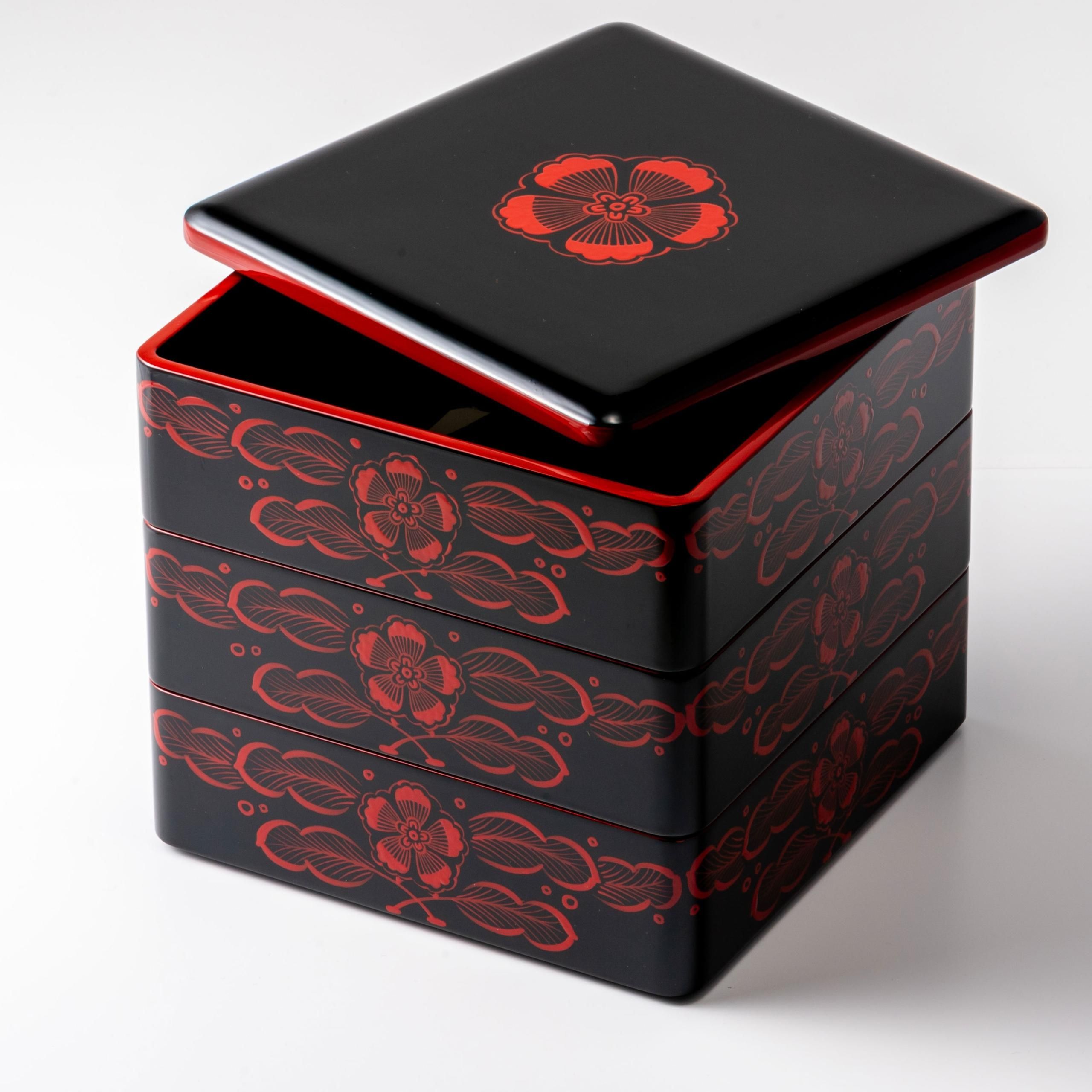 重箱 吉野 6.5寸 - 秀衡塗工房 丸三漆器 オンラインストア 重箱 吉野 6.5寸 - 秀衡塗工房 丸三漆器 オンラインストア