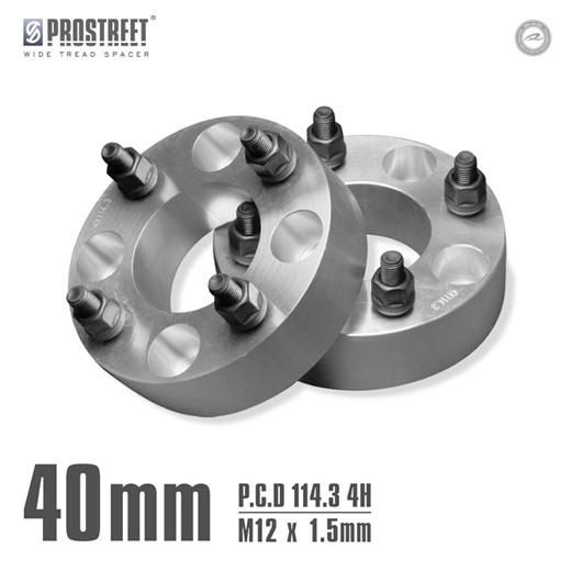 【期間限定！最安値挑戦】 ワイドトレッドスペーサー 40mm｜114.3×4H Autoparts】 P1.5【DRJ パーツ