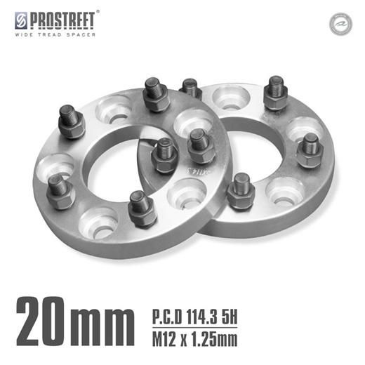ワイドトレッドスペーサー 20mm｜114.3×5H P1.25【DRJ Autoparts】