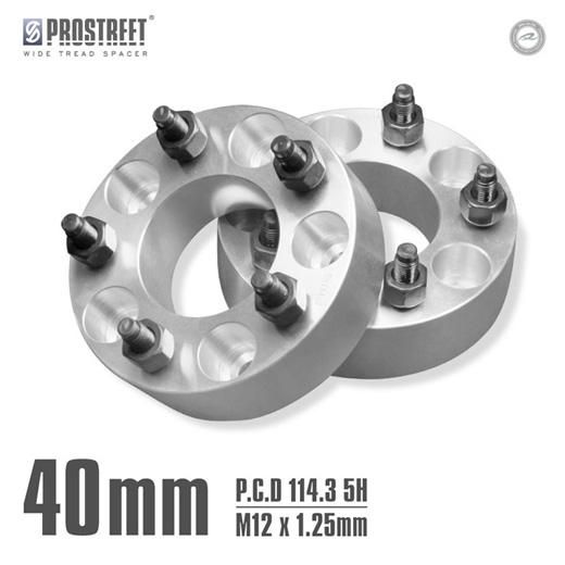 ワイドトレッドスペーサー 40mm｜114.3×5H P1.25【DRJ Autoparts】