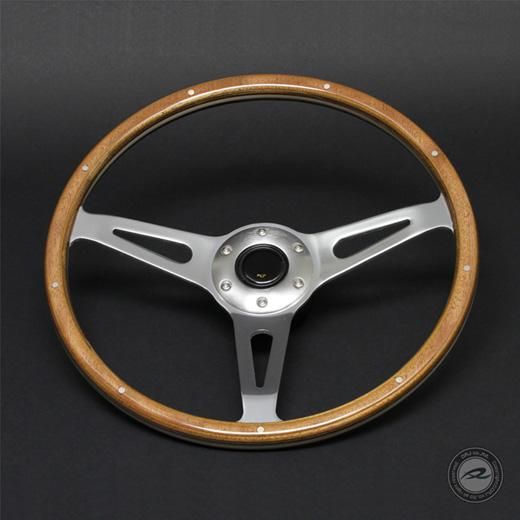 Deporacingステアリング ヴィンテージウッド 36.5φ【N365W】 Deporacingステアリング ヴィンテージウッド 36.5φ【N365W】