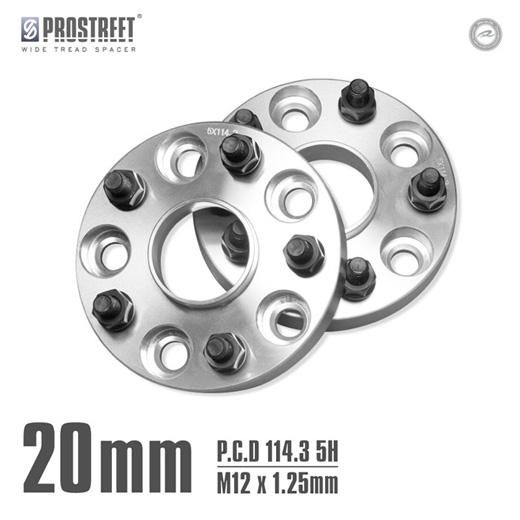 ワイドトレッドスペーサー 20mm｜114.3×5H P1.25【DRJ Autoparts】
