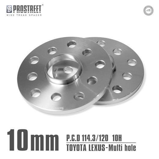 ワイドトレッドスペーサー 10mm｜114.3/120×10H【DRJ Autoparts】