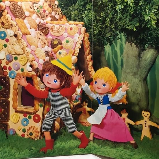 さるとかに トツパンの人形絵本 1975年 ローズアートスタジオ さるとかに トツパンの人形絵本 1975年 ローズアートスタジオ