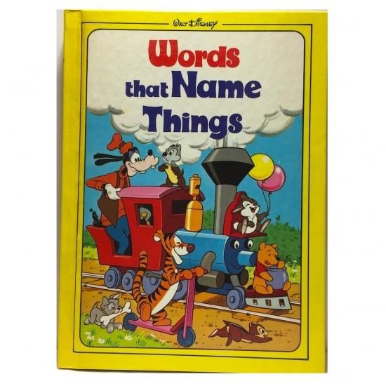 ディズニー英語システム　絵本 words that name things他 ディズニー 言葉絵事典（物の名前） Words that Name Things THE