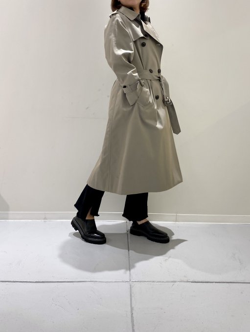 〈beautiful people〉ultimate pima trench coat