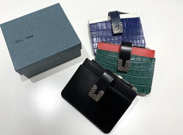 TOGA TOO LEATHER WALLET SQUARE TIP