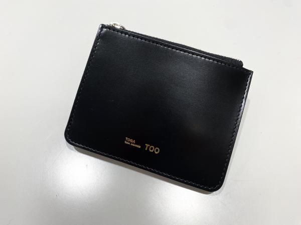 TOGA TOO〉 LEATHER WALLET SQUARE TIP - trip online store TOGA TOO〉 LEATHER WALLET SQUARE TIP - trip online store