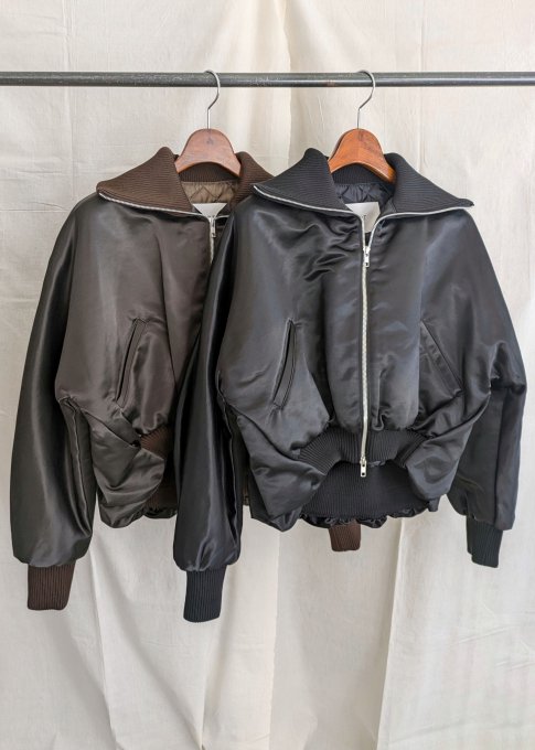 IIROTCotton satin bomber Jacket