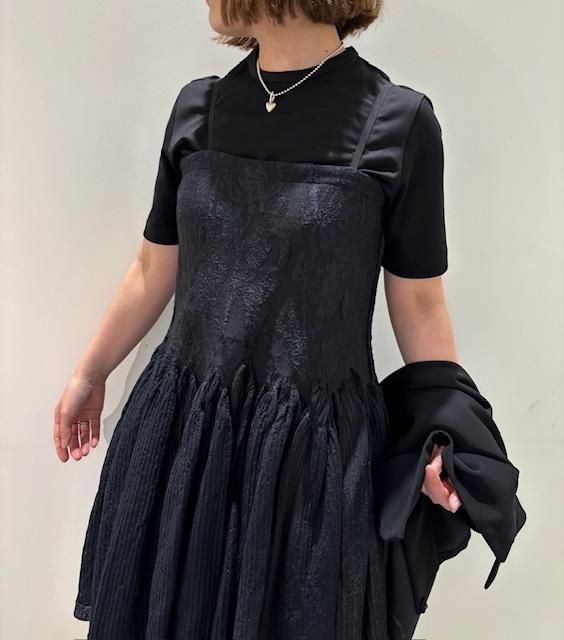 ODAKHAgrunge flower flared dress