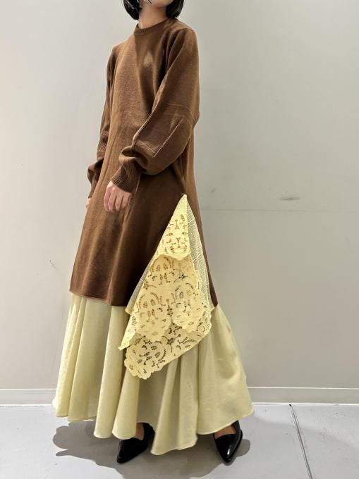 <img class='new_mark_img1' src='https://img.shop-pro.jp/img/new/icons2.gif' style='border:none;display:inline;margin:0px;padding:0px;width:auto;' />TOGA TOOLace knit dress