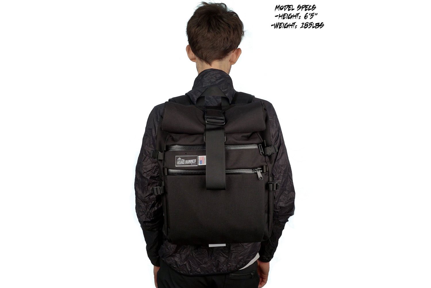 Medium Roll Top Backpack-Pro (ミディアムロールトップバッグ・プロ) - ROAD RUNNER BAGS オンラインストア