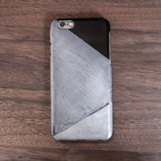 サンプル品「金属加工iPhone 6/6sケース - type 2」ハンドメイド