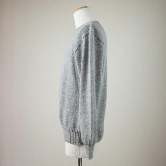 メンズ ベビーアルパカ ベーシックセーター（クルーネック） 全9