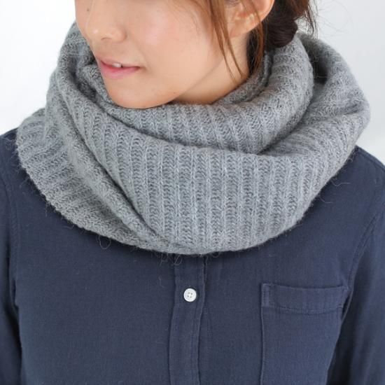 Text テクスト ロイヤルベビーアルパカ スヌード 新品未使用 Text テクスト ロイヤル ベビー アルパカ スヌード