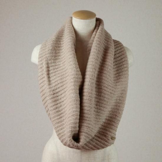 ベビーアルパカ ブロードステッチスヌード 全4色 - ベビーアルパカ100