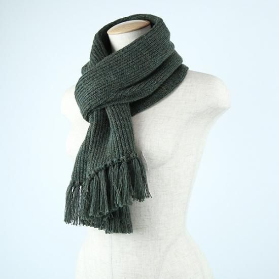 ベビーアルパカ フリンジマフラー 全13色 - ベビーアルパカ100